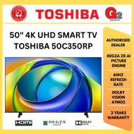 TOSHIBA 50" 4K UHD SMART TV 50C350RP - TOSHIBA MALAYSIA WARRANTY