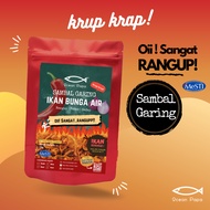 Sambal Garing Ikan Bunga Air Ocean Papa  (Rangup Crispy Viral Snack) - 70g