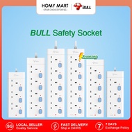 Bull Safety Extension Cord  3/4/5 Way Extension Socket  Power Strip Extension Plug with Certified Safety Mark&amp; LED