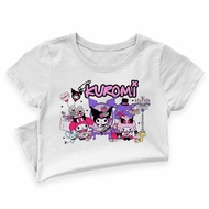Cute Kuromi Cartoon Anime Baju Perempuan Kids Dress T Shirt Kanak Kids Shirt Fashion T Women Casual Baju Kemeja Lelaki Baby Girls Dress Kanak2
