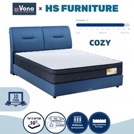 HS FURNITURE | Vono Cozy Mattress | Tilam Vono | 10 Years Warranty | Orthomax Spring | Tilam