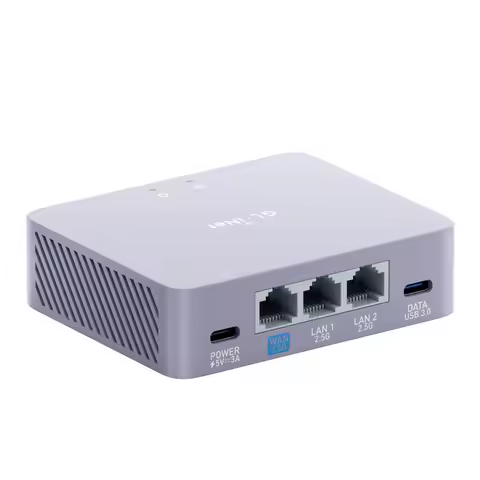 GL.iNet GL-MT5000 (Brume 3) Wired VPN Security Gateway, NO Wi-Fi, for Home Office and Remote Work Hi