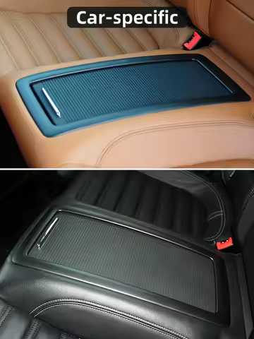 For Volkswagen Magotan Passat B6 B7 CC Rear Seats Central Armrest Container Storage Box Center Conso