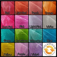 ️ Colorful oh Heart Bubble Wrap 20"x 5 meters