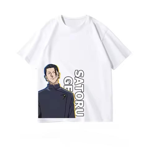Anime T Shirt Jujutsu Kaisen Gojo Satoru Yuji Itadori Geto Suguru‌ Tee Men Women Cotton Harajuku Fas