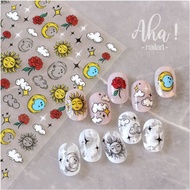 Nail Sticker - Sun nail Sticker A019