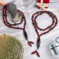【In Stock】9-Eye & 3-Eye Dzi Necklace▪️ 九眼天珠 + 三眼天珠项链▪️｜天珠能量组合｜财富汇聚｜事业提升｜贵人加持｜守护气场｜