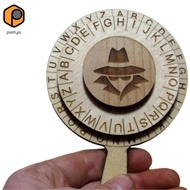 [prettyia] It Escapes Room Cipher Wheel Cipher Wheel Creative Secrets  Games Escapes Room Reques