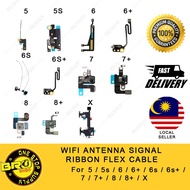 BROSHOP BS Compatible Wifi Antenna Signal Ribbon Flex Cable For 5 5S 5C Se 6 6S 7 8 6Plus 6Splus 7Pl