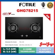 FOTILE GHG78215 L: 5.00 R: 5.00 (kW) / Flexi Cut-Out Size / 2 Burners