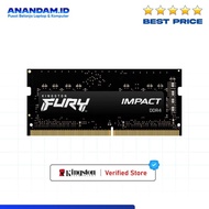 Kingston FURY IMPACT SODIMM 32GB DDR4 3200MHz CL20 Ram Laptop
