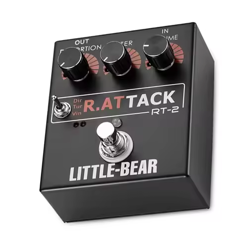 New!LM308AN Guitar Amplifier Hifi Electric Guitar Effector 3 RAT Models(DIRTY/TURBO/VINTAGE) Stomp B