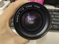 (still have)BRONICA nikon  nikkor-o 50mm f2.8 lens 合s2 ec用 中幅大光圈廣角鏡
