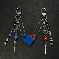 Lego eye keychain || Lego keychain couple