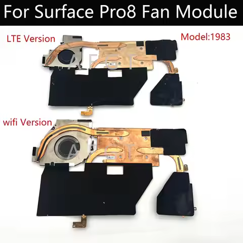 Original Fan Module For Miscrosoft Surface Pro8 1983 Cooling CPU HeatSink Core I5 I7 CPU Fan WiFi LT
