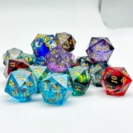 20-Sided Dice - D20 Resin Polyhedral Dice for DND RPG MTG Table Game