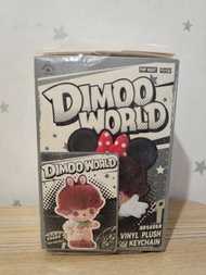 【拆盒未拆袋】POP MART DIMOO WORLD × 迪士尼 搪膠毛絨鑰匙圈 奇奇和蒂蒂 Chip and Dale
