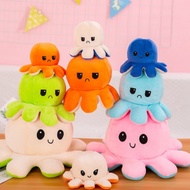 Reversibles Octopus Kids Plushie Plush Doll Double-Sided Flip Plushie Toy