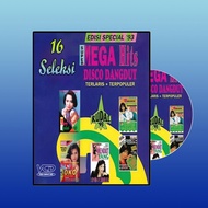 VCD Cassette of Old Dangdut Disco Songs 80-90s - Best Dangdut Disco Songs Car CD Cassette