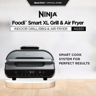 Ninja Foodi Smart XL Indoor Grill & Air Fryer with Digital Probe, Roast, Bake, Broil Dehydrate & Reh