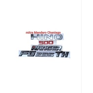 Hino 500 FG 235 TH car sticker