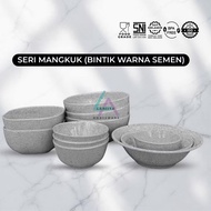 RISSHIN Series Colorful Thick Melamine Soup Bowl | Rice Bowl | Bowl mie | Soup Bowl | Dumpling Bowl
