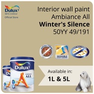 Dulux Interior Wall Paint - Winter's Silence (50YY 49/191)  (Ambiance All) - 1L / 5L