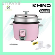 【newreadystock】♕◈♞*NON-STICK* Khind 1.0L / 1.8L / 2.8L Electric Rice Cooker Stainless Inner Pot Smar