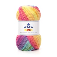 Benang Kait yarn Knitting Yarn BRIO Beautiful Colour Effect Yarn  Art. 8121 -  DMC BRIO Acrylic Wool