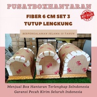 6 CM CARVED FIBER SHIPPING BOX | Wedding gift BOX | ACRYLIC SHIPPING BOX THROUGHOUT INDONESIA