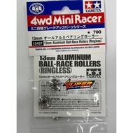 TAMIYA 15437 13mm ALUMINUM BALL-RACE ROLLERS (RINGLESS)