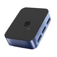 btsg Advanced DisplayPort Switcher 8K Resolution 60Hz with Downward Compatibility