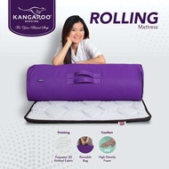 Rolling Mattress - Kasur gulung praktis & Ekonomis - Kangaroo Bedding Matras Busa