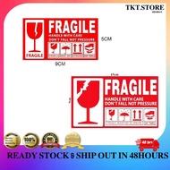 Fragile Sticker Fragile Label Warning Label 100PCS Fragile Sticker/ 200PCS Fragile Sticker