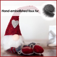 Fur Fabric Strips - Fluffy & Soft Crafting Supplies
