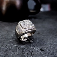 Bangkok Silver Diamond Ring Real Picture Luxury