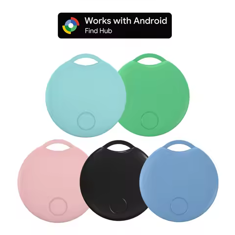 Smart Bluetooth GPS Tracker Work With Android Google Find Hub Key Finder Pet Locator Smart Tag for X