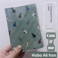 balut buku sampul buku tulis Pakaian buku lutsinar Weeks kulit buku sulaman kucing A5 notebook hobob