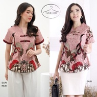 Potongan Atasan Batik Wanita Blouse Wanita / Batik Jumbo / Batik