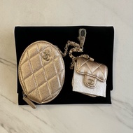 Chanel VIP 年度禮 子母掛飾小錢包