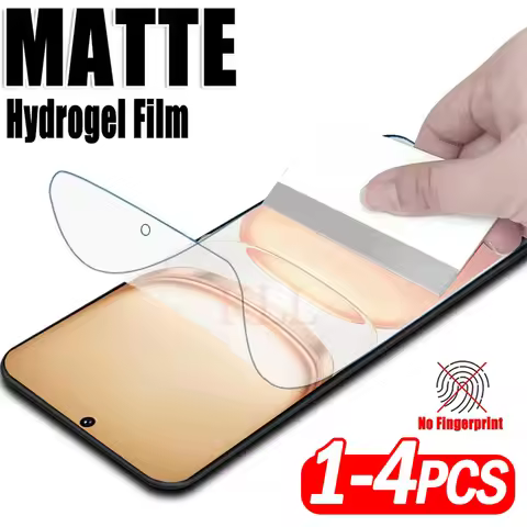 1-4pcs Anti-Glare Full Cover Matte Hydrogel Film for Vivo iQOO Z10 Lite Z9 Turbo Pro+ Z10X Z9X Scree