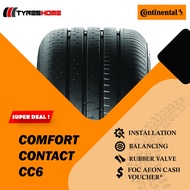 CONTINENTAL CC6 GERMANY BRAND - WITH FREE INSTALLATION BALANCING AND TYRE VALVE