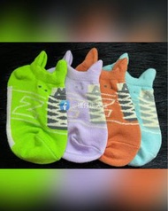 小童襪 1-3歲 New Balance — 綠色/藍色/紫色/橙色