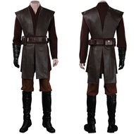 Star Anakin Skywalker คอสเพลย์เครื่องแต่งกายชุด Halloween Carnival ชุดสำหรับผู้ใหญ่ Men