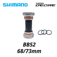 SHIMANO DEORE SM-BB52 MT500 XT MT800 MT801 hollowtech ขายึดก้านล่างจักรยานเสือภูเขา68 73มม. BB71-41B BBR60 RS501สำหรับจักรยานเสือหมอบ