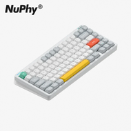 NuPhy Halo75 V2 無線三模 辦公 遊戲 機械鍵盤 白色 樹莓軸(46gf短觸發線性)