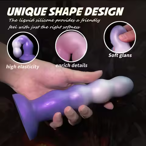Unusual Shaped Beaded Anal Plug Unisex Dildos for Anal Masturbation Massage Prostate Stimulation Ana