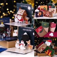 Christmas card/ Greeting card/ 3D card