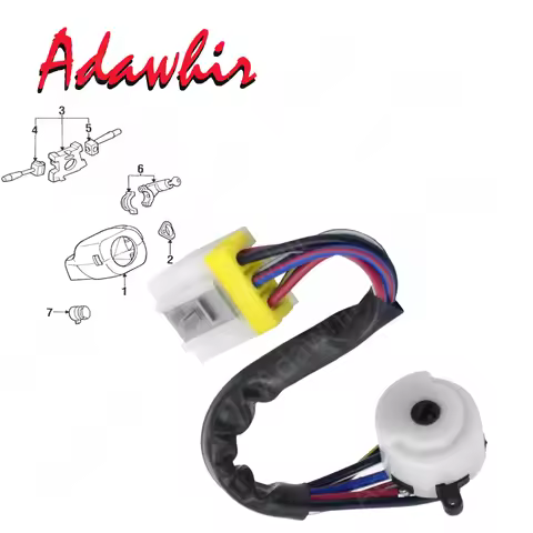 Ignition Switch For Nissan Navara D22 1997-2006 487502M000 487502-M000 48750-1E411 487507C900 K98108
