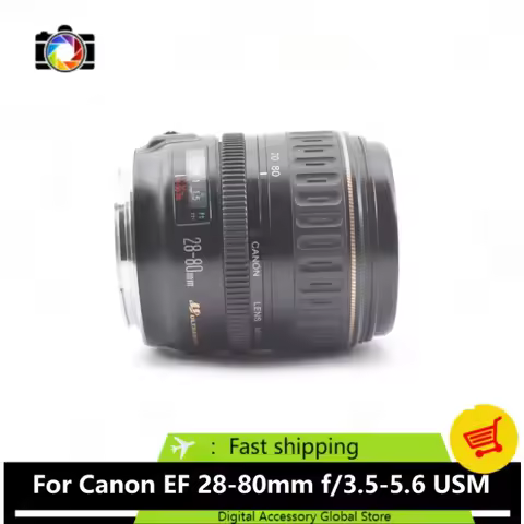 95% New Genuine For Canon EF 28-80mm F3.5-5.6 USM Lens For Canon 6D 6D2 5D 5D2 5D3 5D4 5DS 1DX 1DX2
